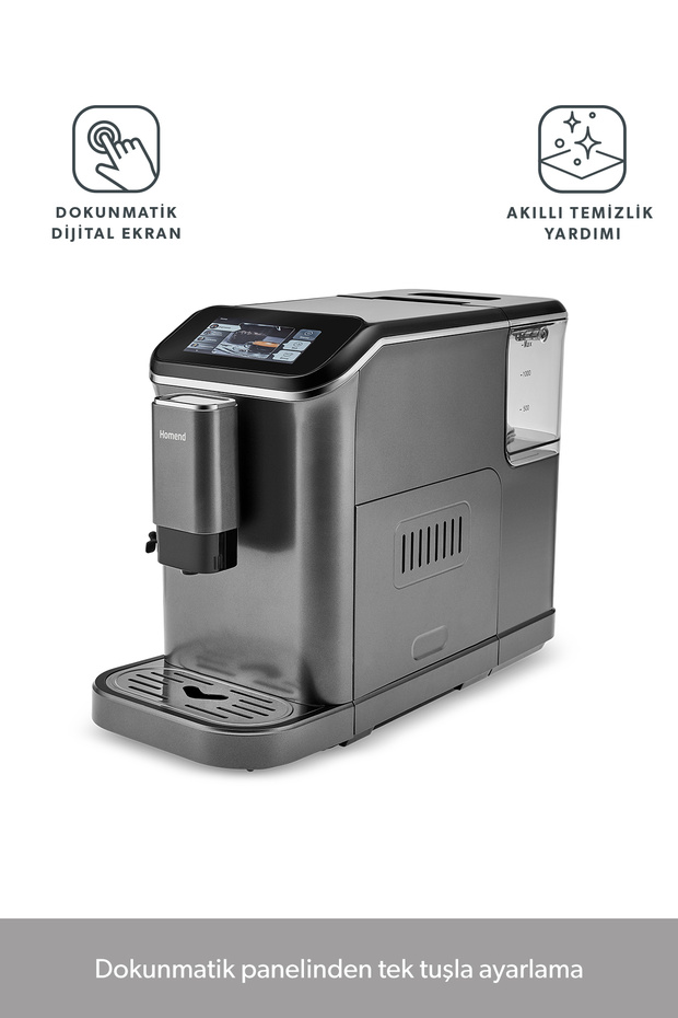 Coffee Break 5008H - Full Automatic Espresso Machine with Coffee and Milk Grinder and Touch Screen - 5