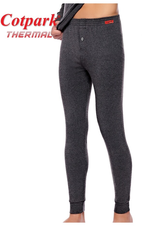 Men's Thermal Tights - Anthracite 9002