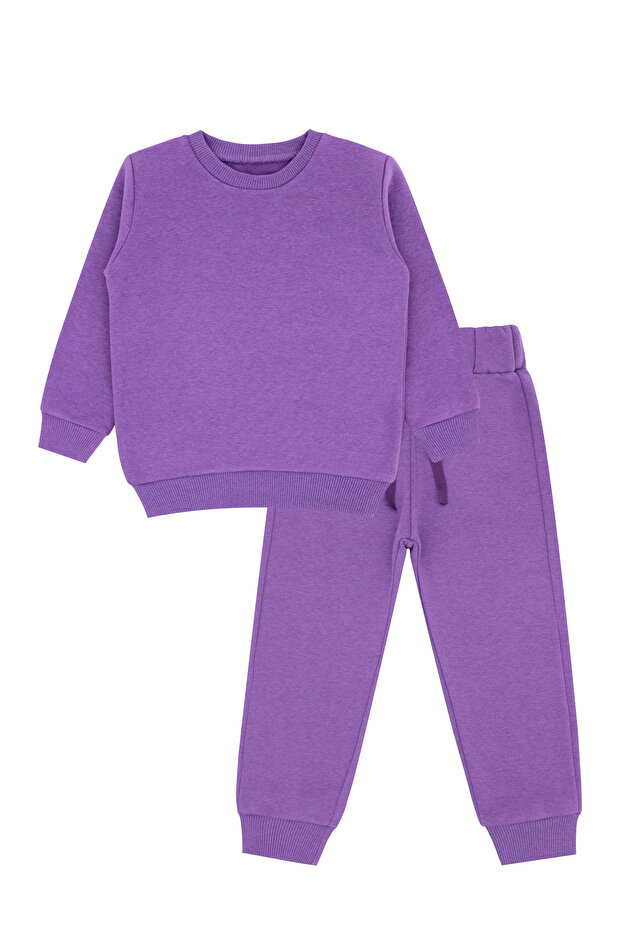 Basic 2-5 Yaş Unisex 3 İplik Eşofman Takımı - 1