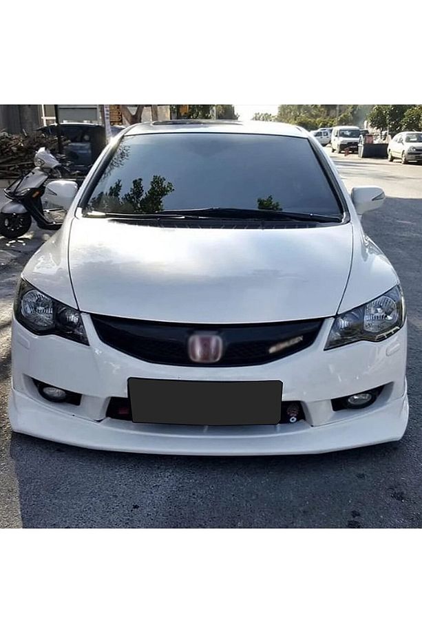 Honda Civic Fd6 Makyajlı Typer Ön Ek Abs Plastik 2009-2011 Boyasız - 1