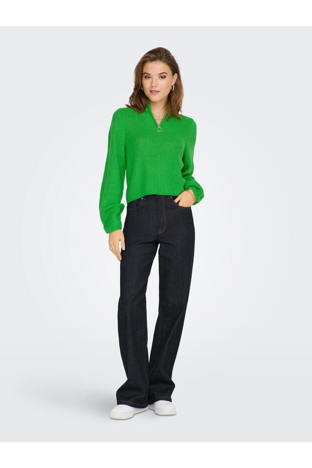 ONLAVA NICOYA L/S ZIP PULLOVER CC KNT - 4