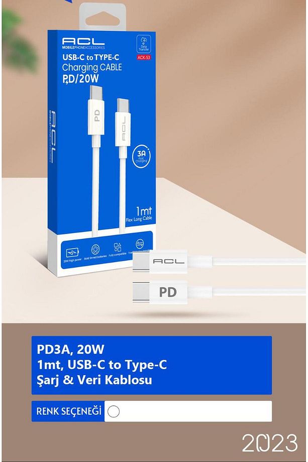 ACK-53 PD TYPE-C KABLO - 1