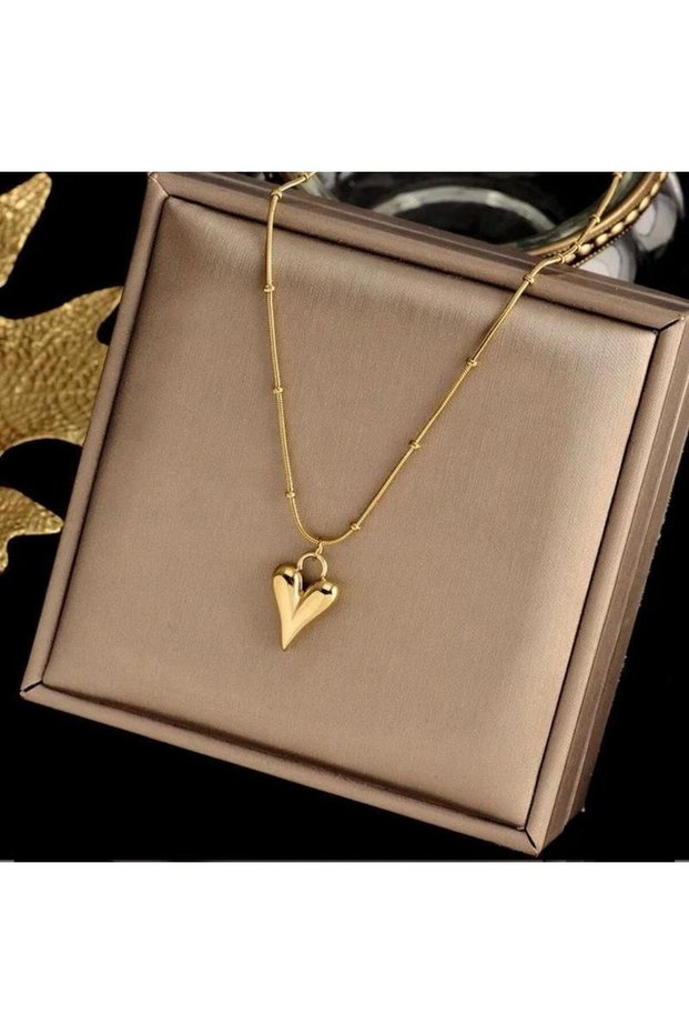 دوريكا القلب قلادة الصلب