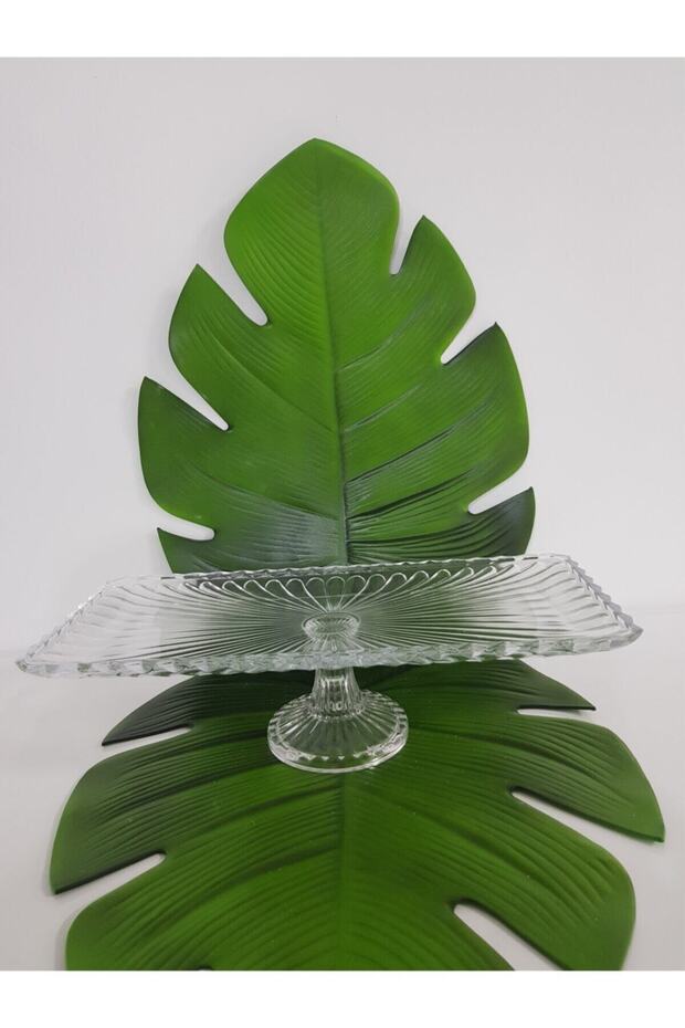 Glass New Presentation Drop Cake Stand (18x37,5 Cm).Moe