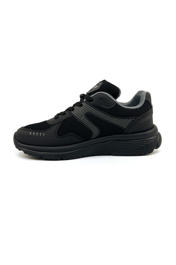 M.P 1569 Ful Ortopedik Siyah Unisex Yazlık Koşu ve Yürüyüş Ayakkabısı - 4