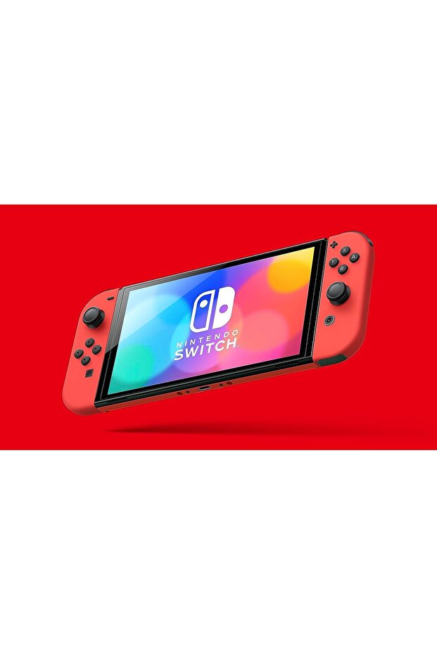 Switch OLED Model Mario Kırmızı (Distribütür Garantli) - 6