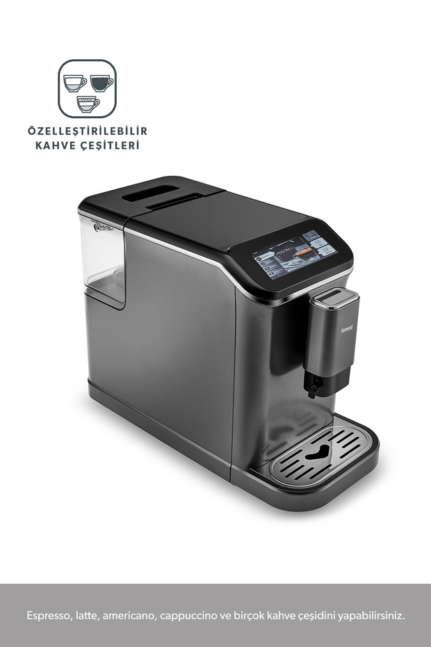 Coffee Break 5008H - Full Automatic Espresso Machine with Coffee and Milk Grinder and Touch Screen - 7