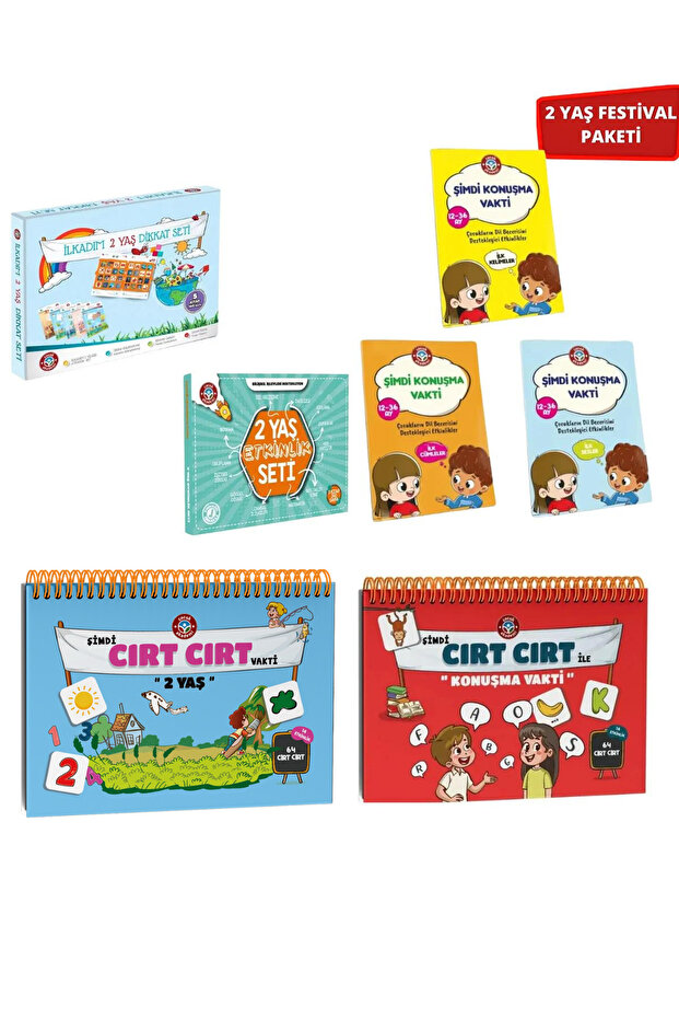 2 Years Old Attention-Activity / Talk Time Set Now / 2 Years Old Velcro - Talk Time with Velcro
