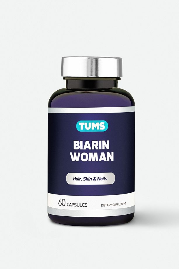 Bıarın Woman Saç, Cilt Ve Tırnak Vitamini Biotin, B Bitamini 60 Kapsül - 1