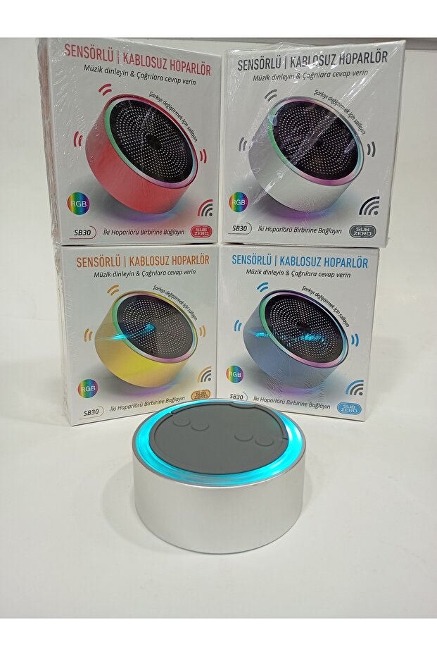Sensörlü kablosuz bluetooth hoparlör - 4