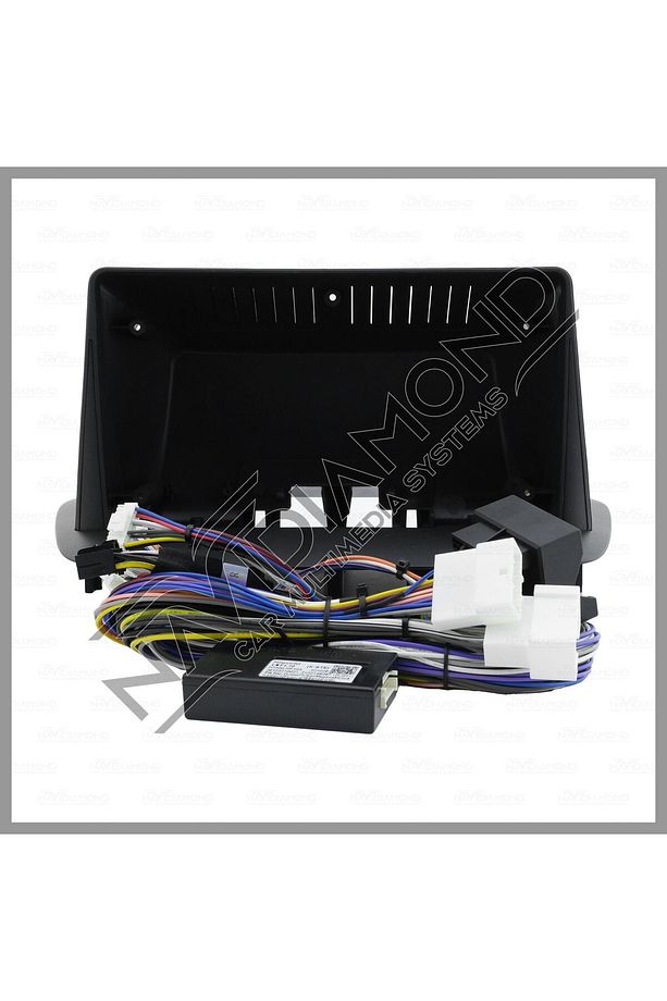 NAVIDIAMOND RENAULT FLUENCE 2009-2016 ANDROİD TEYP ÇERÇEVE (9 INCH) - SOKET - CANBUS - 1