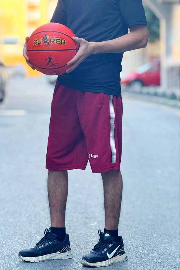 Spor Kapri Şort Basketbol Şortu Halısaha Şortu Futbol Şortu Antrenman Şortu - 1