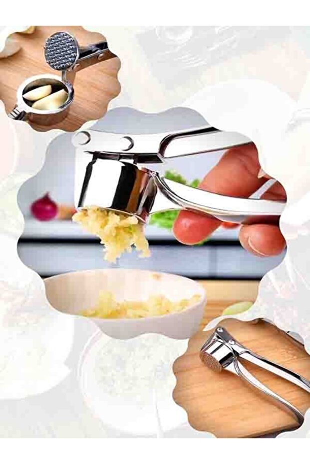 Stainless Steel Garlic Masher Practical Garlic Paste
