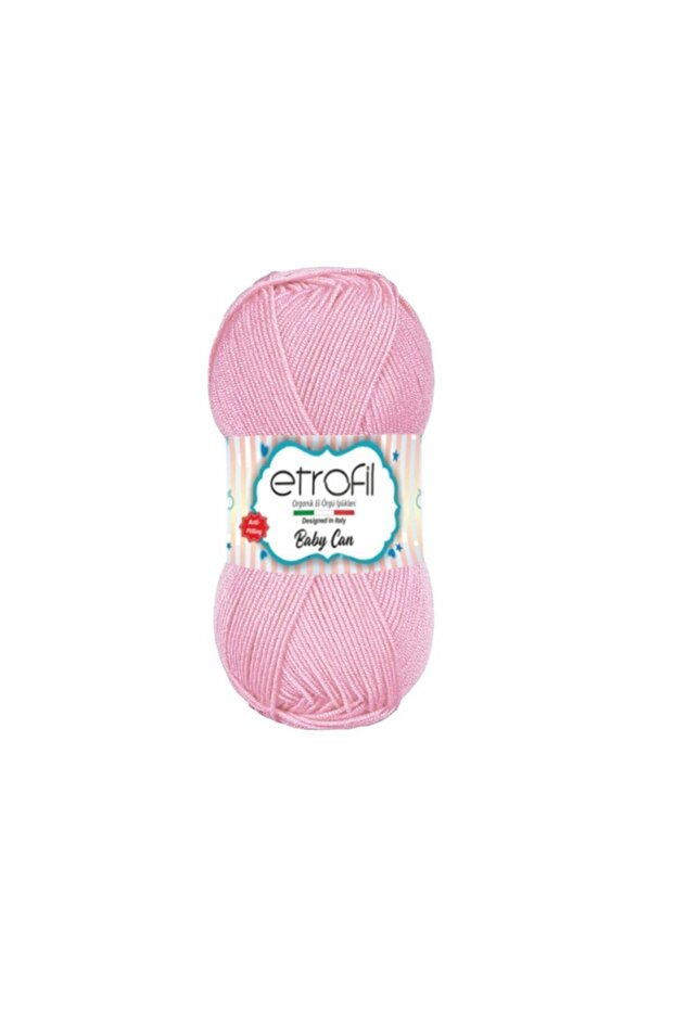 Baby Can 100 Gr 250mt Hand Knitting Thread 80003 Candy Pink