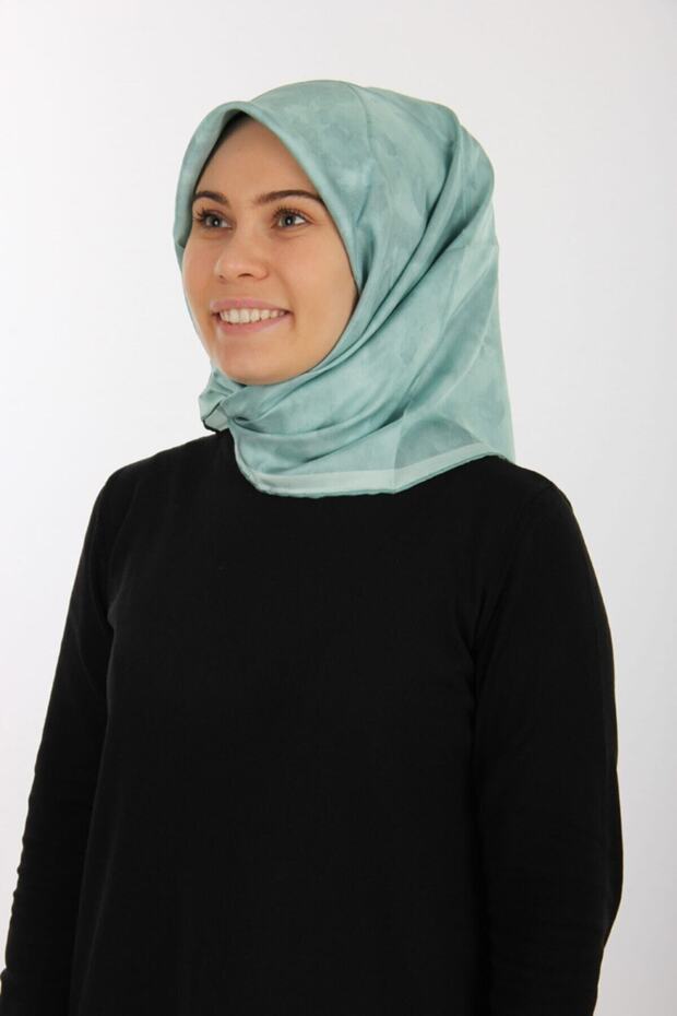 7208713 Twill Ipek Eşarp - 1