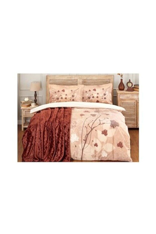 Blanket Duvet Cover Set Fall Soft Double