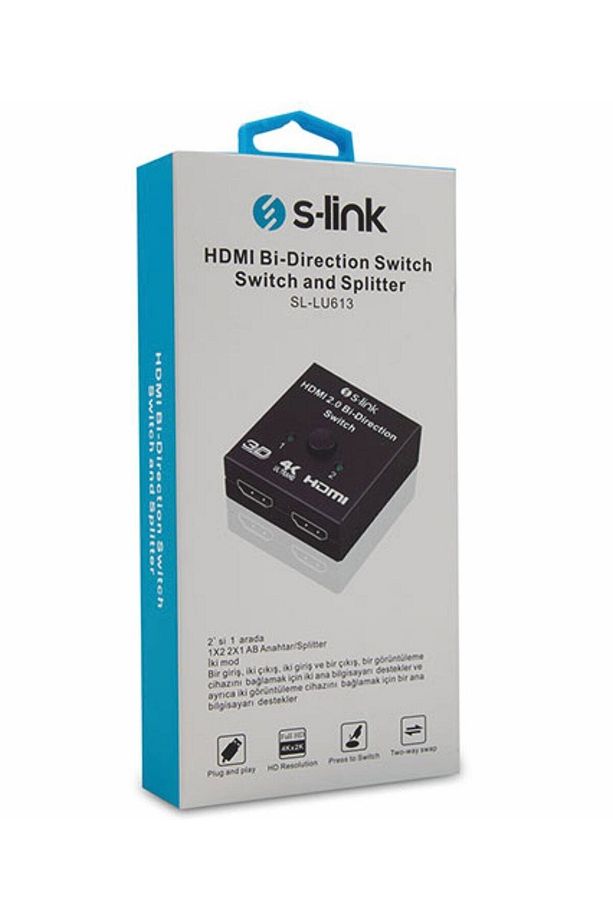 Sl-lu613 2 Port Çift Yönlü Hdmı Swıtch Ve Splıtter - 6