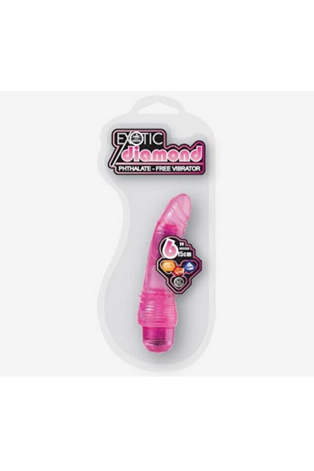 Exotic Diamond Titreşimli Vibratör 19cm