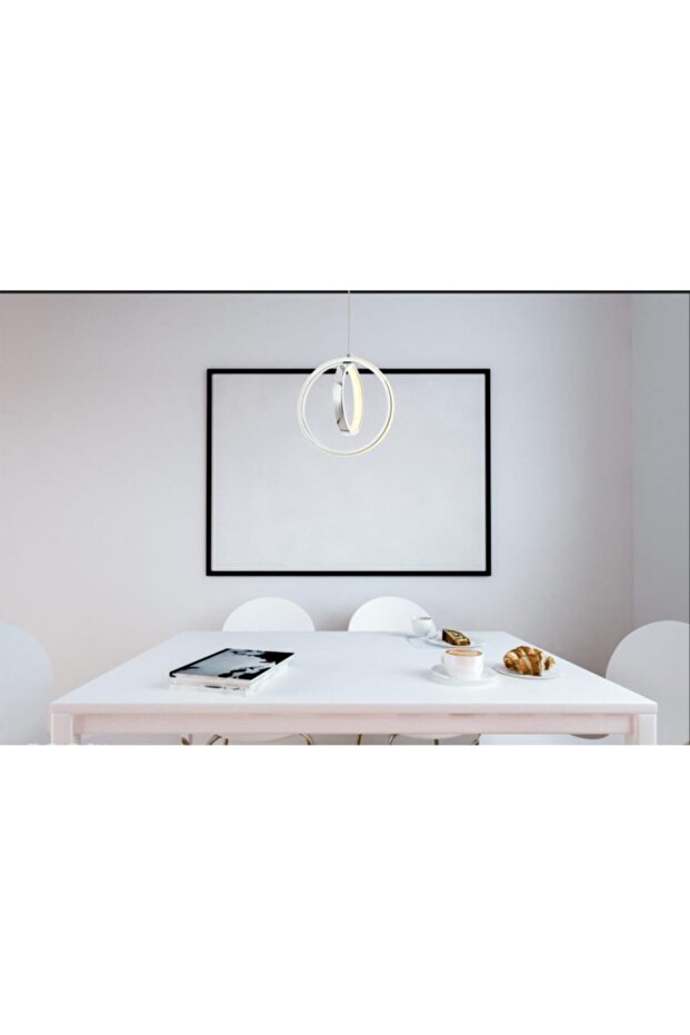 1909-1 Krom Tekli Led Avize - 2