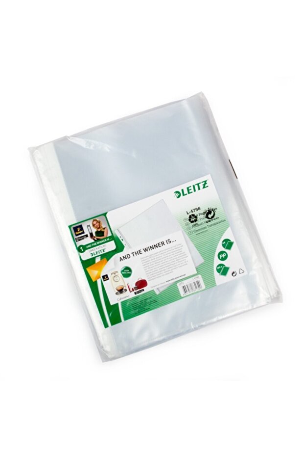 Leıtz 4796 T A4 Perforated Bag File 100 Pack