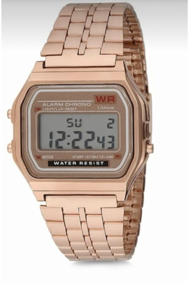 ساعة Wr Casio موديل روز ميتال