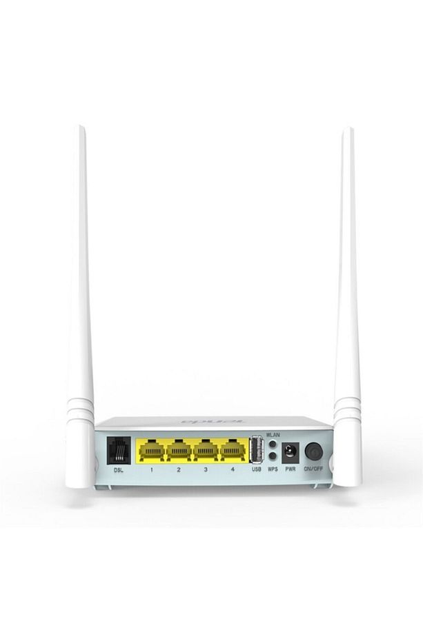 D301 4 Port Wifi-n 300mbps Adsl2 Modem Usb - 4