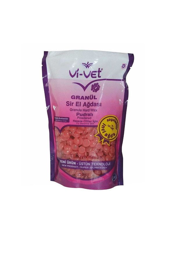 Ağda Seti - Ağda Isıtma Makinesi,pudralı Pembe Soyulabilir Boncuk Ağda - 2