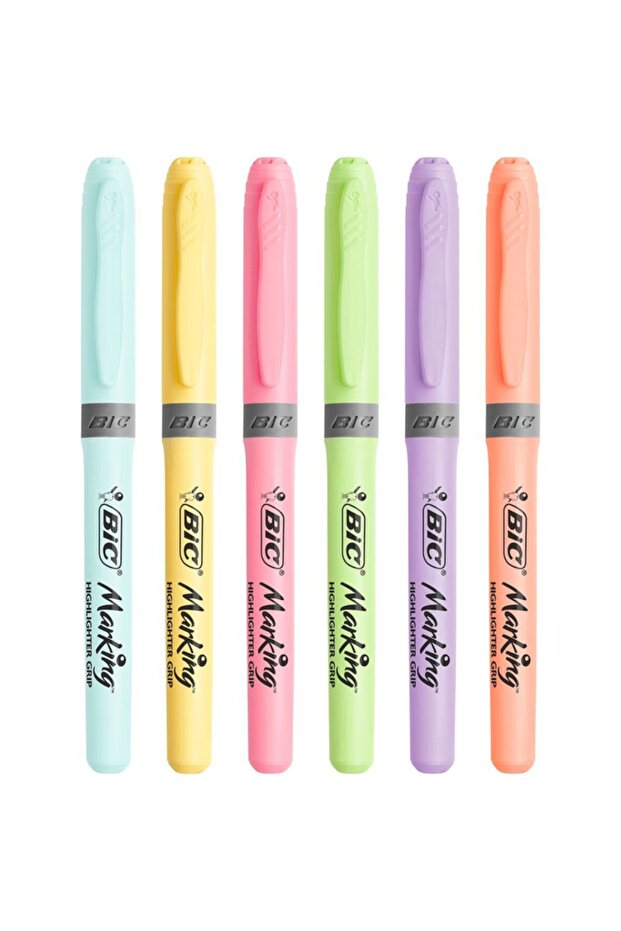 Markıng Hıghlıghter Grıp Pastel 6'lı 992561 - 1