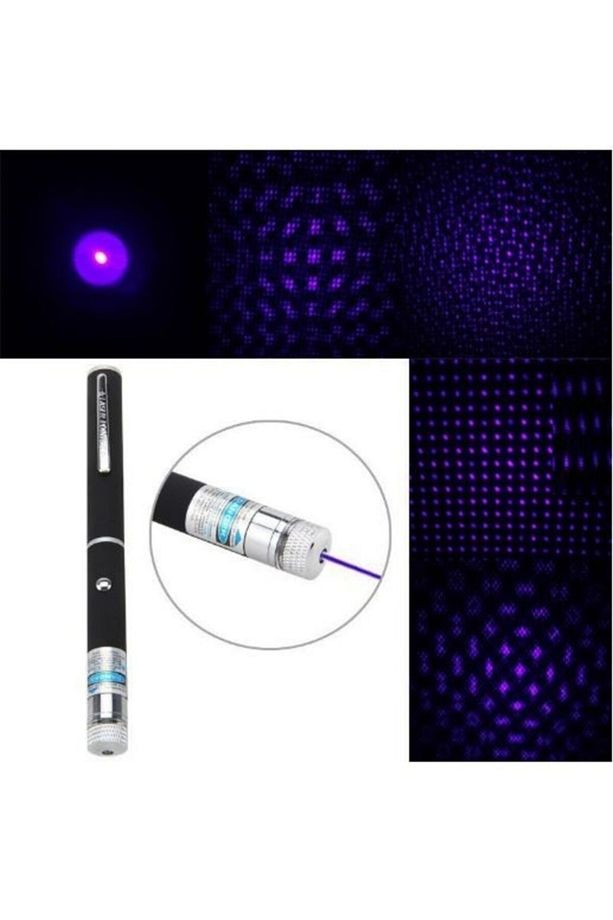 Yeni Model !!!! Led Lazer Uv Mor Lazer Pointer - 4