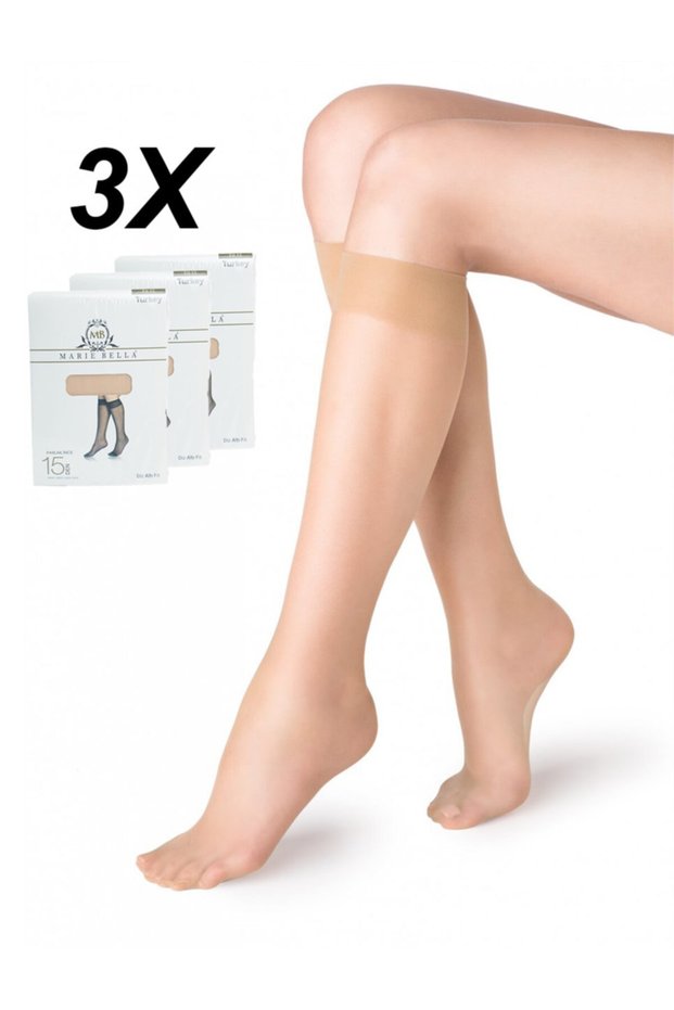 51 Light Skin Fit 15 Knee Length 3 Piece Trouser Socks K115-51