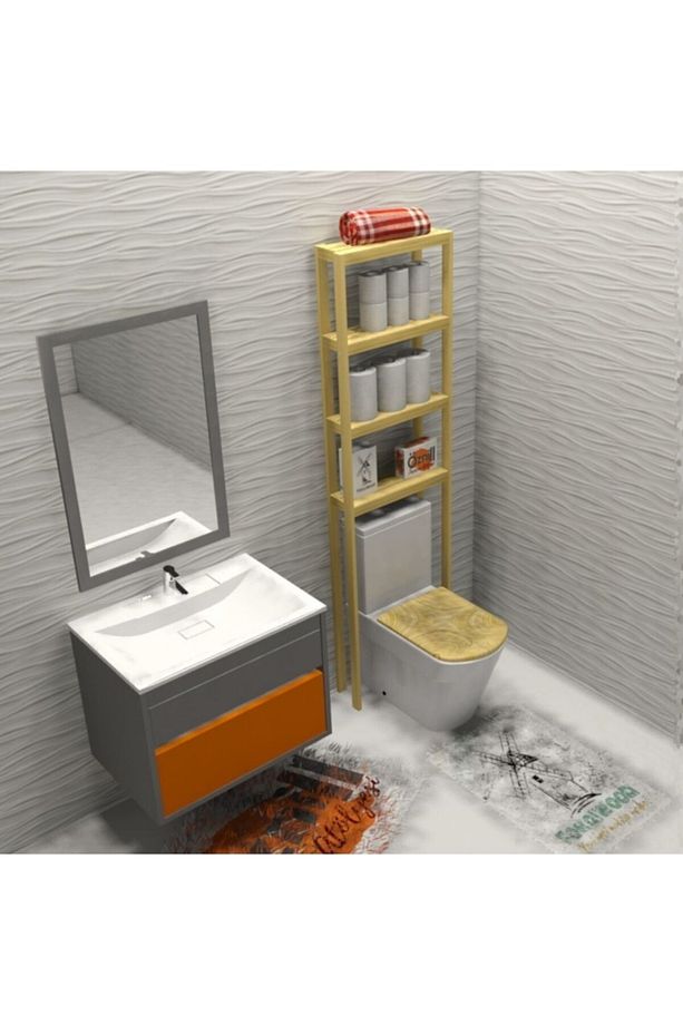 FANTÁSTICO LIGHT - WC REZERVUAR ÜZERİ AÇIK RAF - 4