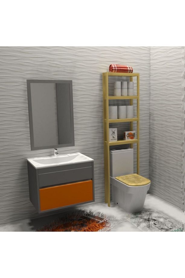 FANTÁSTICO LIGHT - WC REZERVUAR ÜZERİ AÇIK RAF - 5