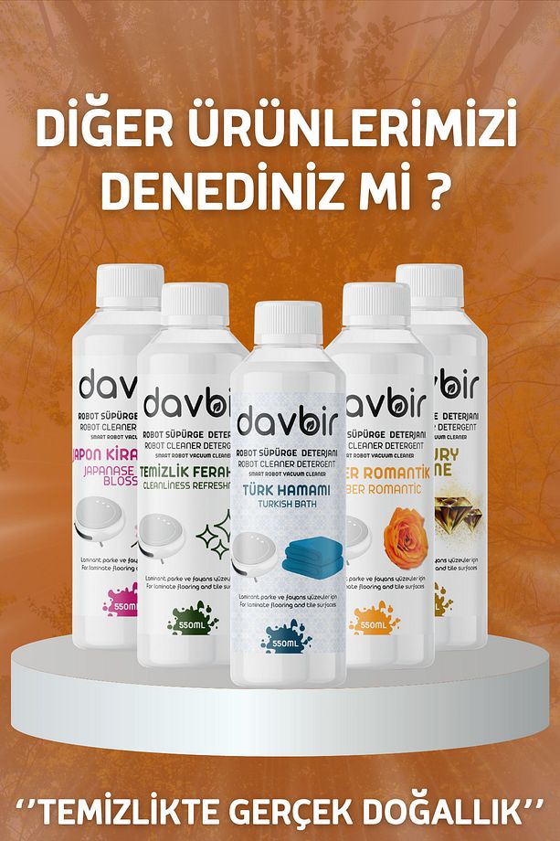 Sandal Ağacı Kokulu Akıllı Robot Süpürge Deterjanı, Sprey Mop Deterjanı, Yüzey Temizleyici 550ml - 7