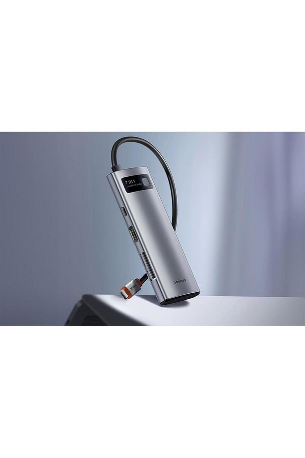 Pd 100w 7in1 Type-c To Dönüştürücü Hub Type-c To Hdmı4k@60hz 3*usb3.0 Sd/tf Ekran Yansıtmalı - 4