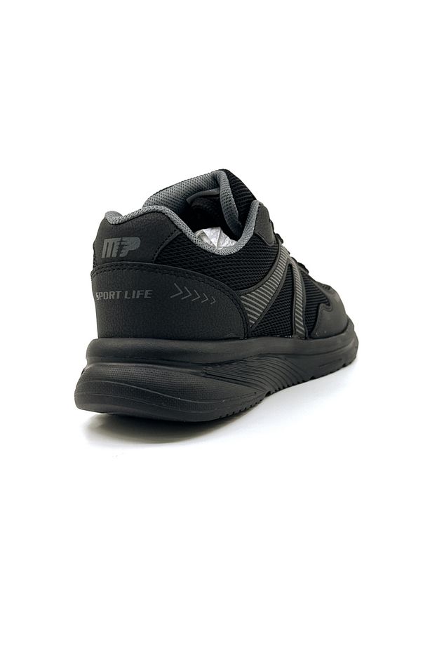 M.P 1569 Ful Ortopedik Siyah Unisex Yazlık Koşu ve Yürüyüş Ayakkabısı - 3