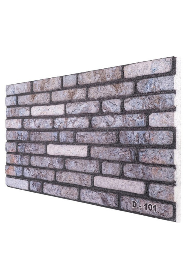 Taş Görünümlü Strafor Duvar Paneli 100x50cm D-101 - 3