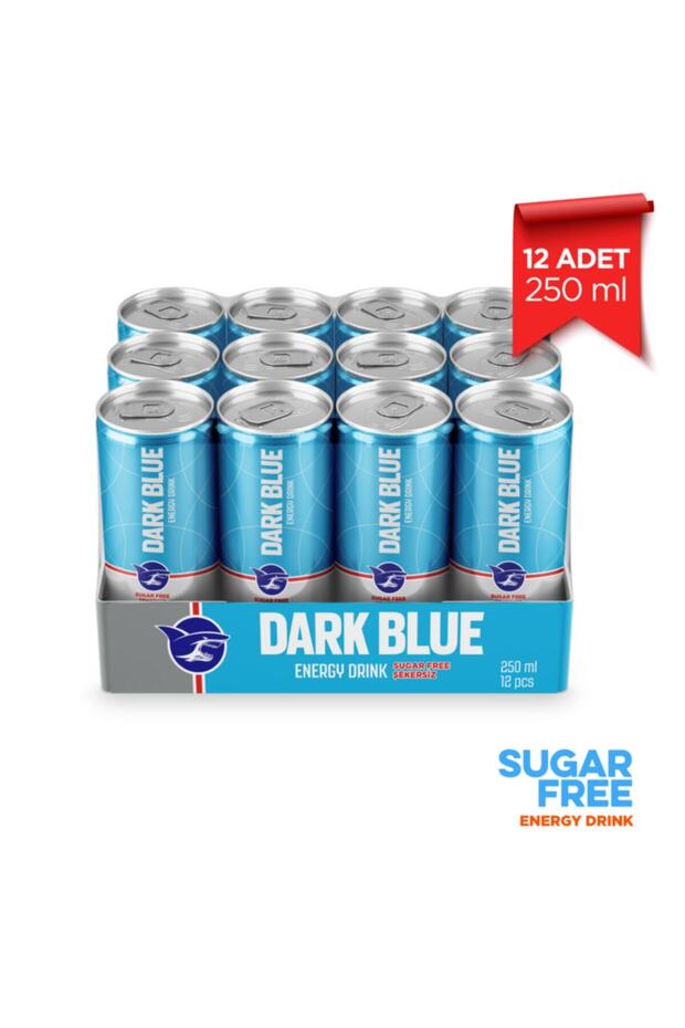 Enerji İçeceği Sugar Free 250 ml (12 adet x 250 ml) - 2