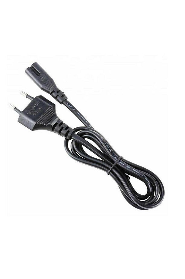 Teyp Fişi - Notebook Adaptör Işıldak Power Güç Kablosu 2 Pin - 2