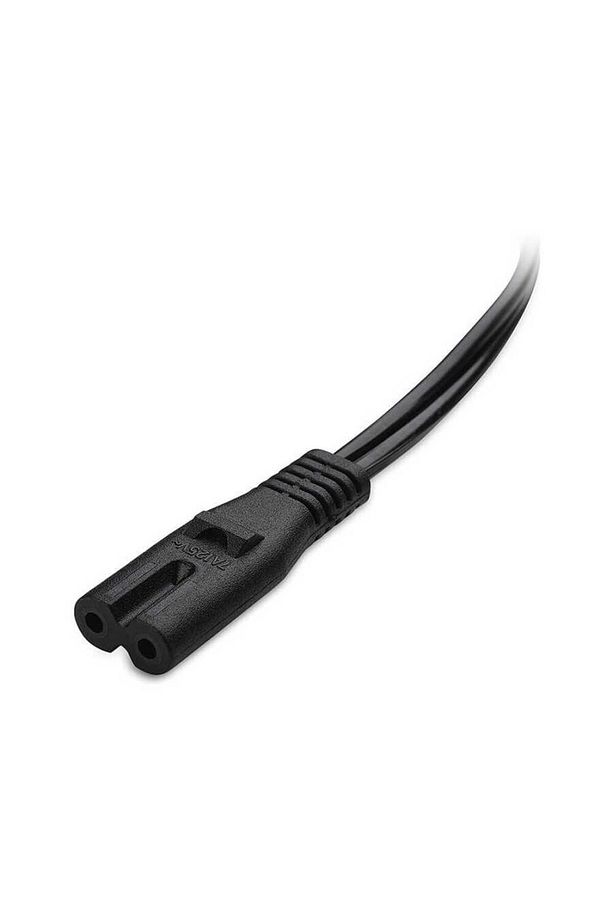 Teyp Fişi - Notebook Adaptör Işıldak Power Güç Kablosu 2 Pin - 5