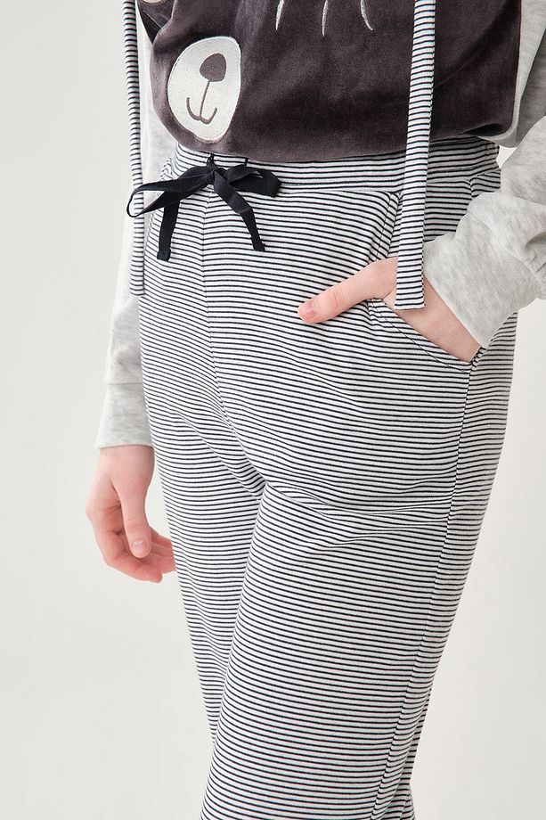 Lacivert Pijama Alt - 4