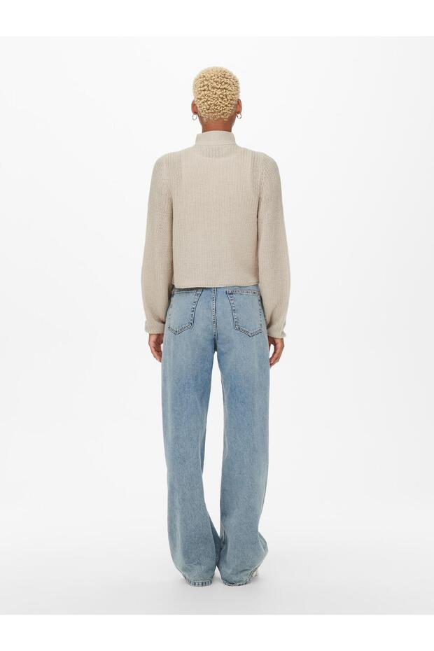 ONLAVA NICOYA L/S ZIP PULLOVER CC KNT - 4