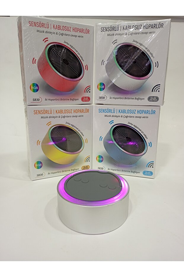 Sensörlü kablosuz bluetooth hoparlör - 3