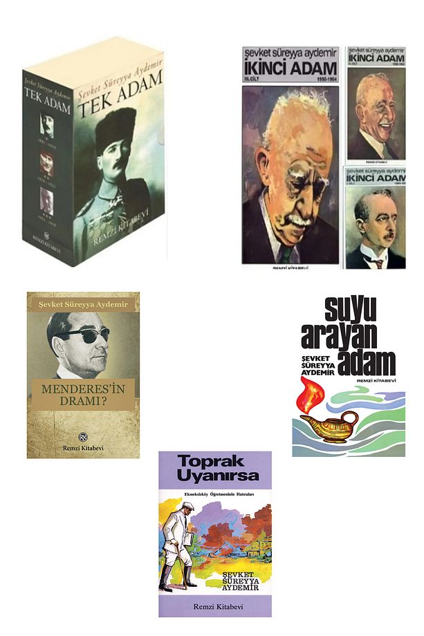 Tek Adam - Ikinci Adam - Suyu Arayan Adam - Toprak - Menderes’in Dramı / 9 kitap set - 1