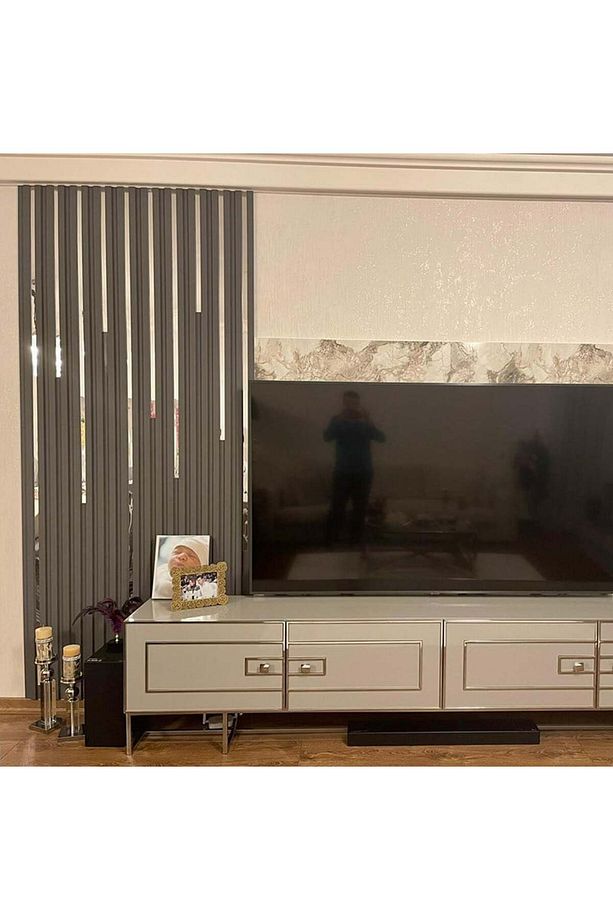 Kendinden Yapışkanlı Şerit Pleksi Ayna 2,3cm*244cm (4 Adet) - 5