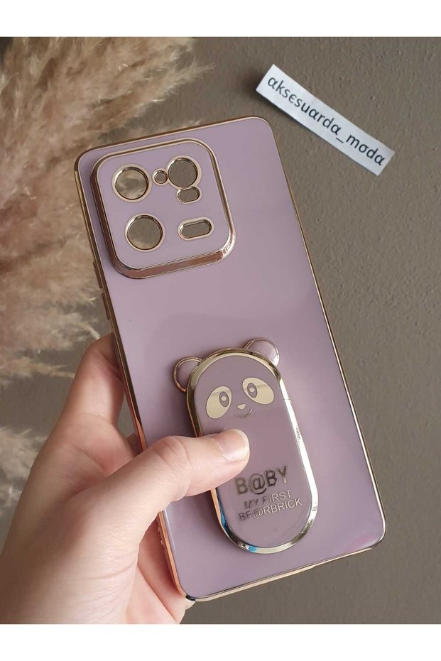 Xiaomi Mi 13 Pro Compatible Panda Stand Apparatus Laser Cut Case