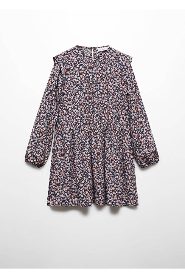 Çiçek desenli elbise - 3