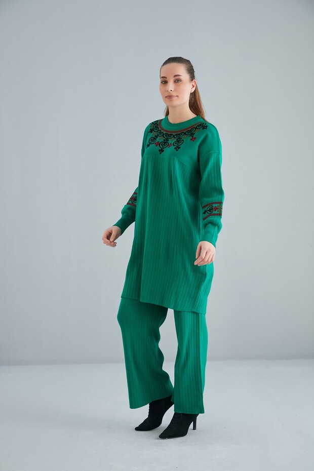 Embroidered Double Set - 1