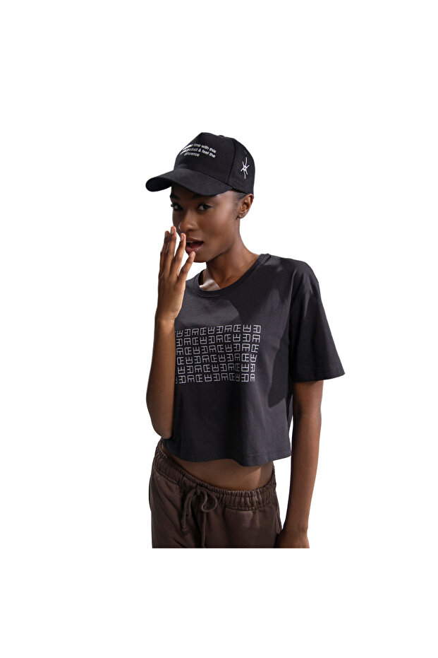 2'li Circle Logo-print Cap