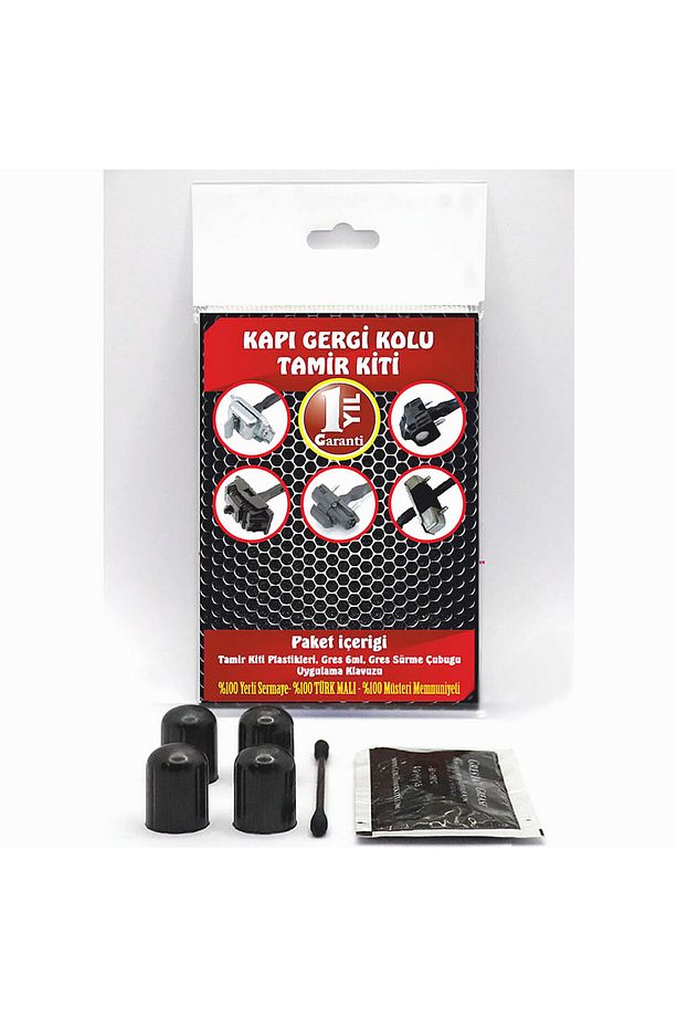 Volvo S60 Mk2 Uyumlu Kapı Gergi Kolu (limitör) Tamir Kiti (2 Kapı Set) 2010-2018 - 3