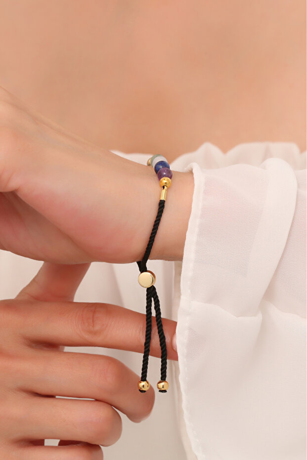 7-Piece Chakra Stone Bracelet